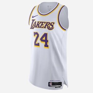 Nike Lakers Association Kobe Bryant White Jersey